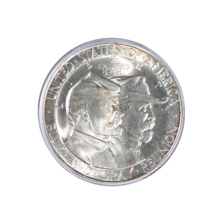 1936 Gettysburg Silver Commemorative Half Dollar PCGS Certified MS65