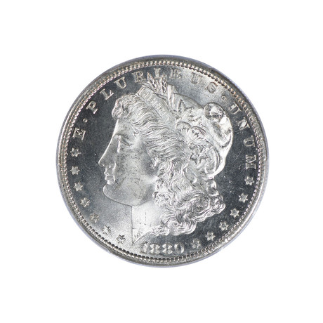 1880-S Morgan Dollar PCGS & CAC Certified MS67+