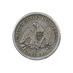 1860-S Seated Liberty Half Dollar PCGS Certified XF45