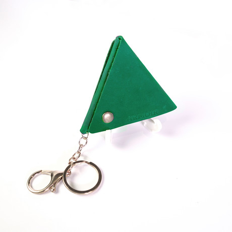 Coin Pouch + Key Fob // Green