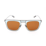 Men's SF187S Sunglasses // Brown + Green