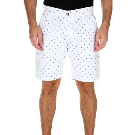 Boat Shorts // White (30)