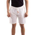 Solid Shorts // White (42)