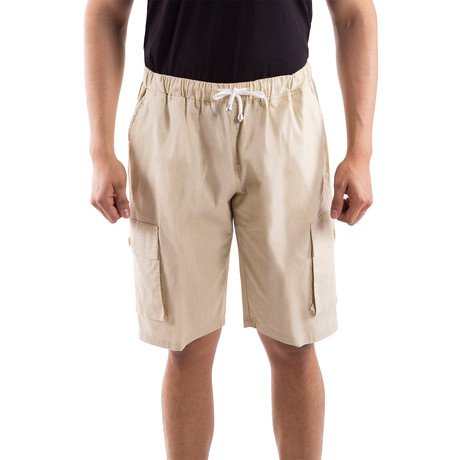 Side Pocket Shorts // Khaki (28)