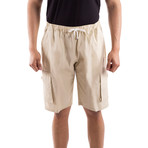 Side Pocket Shorts // Khaki (34)