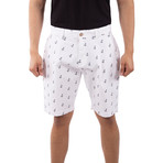 Anchor Shorts // White (34)