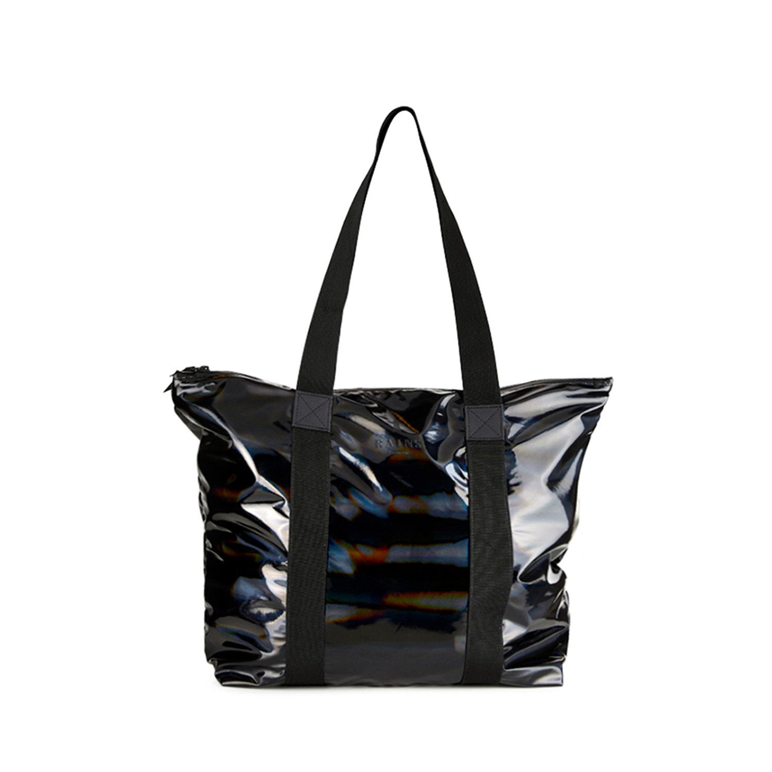 Holographic Tote Bag Rush // Holographic Black - Rains - Touch of Modern