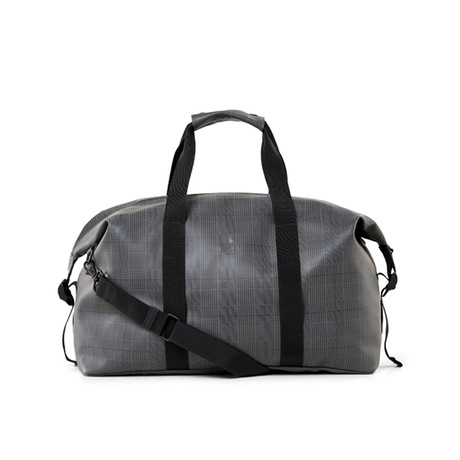 Check Weekend Bag // Check Charcoal