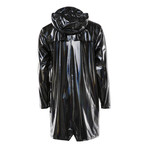 Holographic Long Jacket // Holographic Black (S)