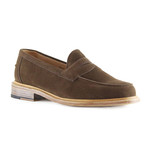 Issac Suede Penny Loafer // Snuff (US: 10.5)
