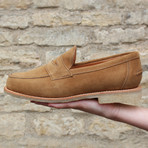 Louis Suede Penny Loafer // Indiana (US: 10.5)
