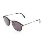 Men's EZ0097 Sunglasses // Shiny Anthracite + Smoke