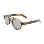 Men's EZ0112 Sunglasses // Shiny Dark Green + Smoke Mirror