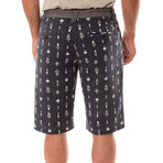 Print Shorts // Navy (S)