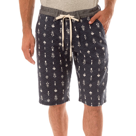 Print Shorts // Navy (S)