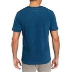 T-Shirt // Blue Stripe (S)