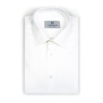 Walter No Sweat Dress Shirt // White (Small Slim Fit)