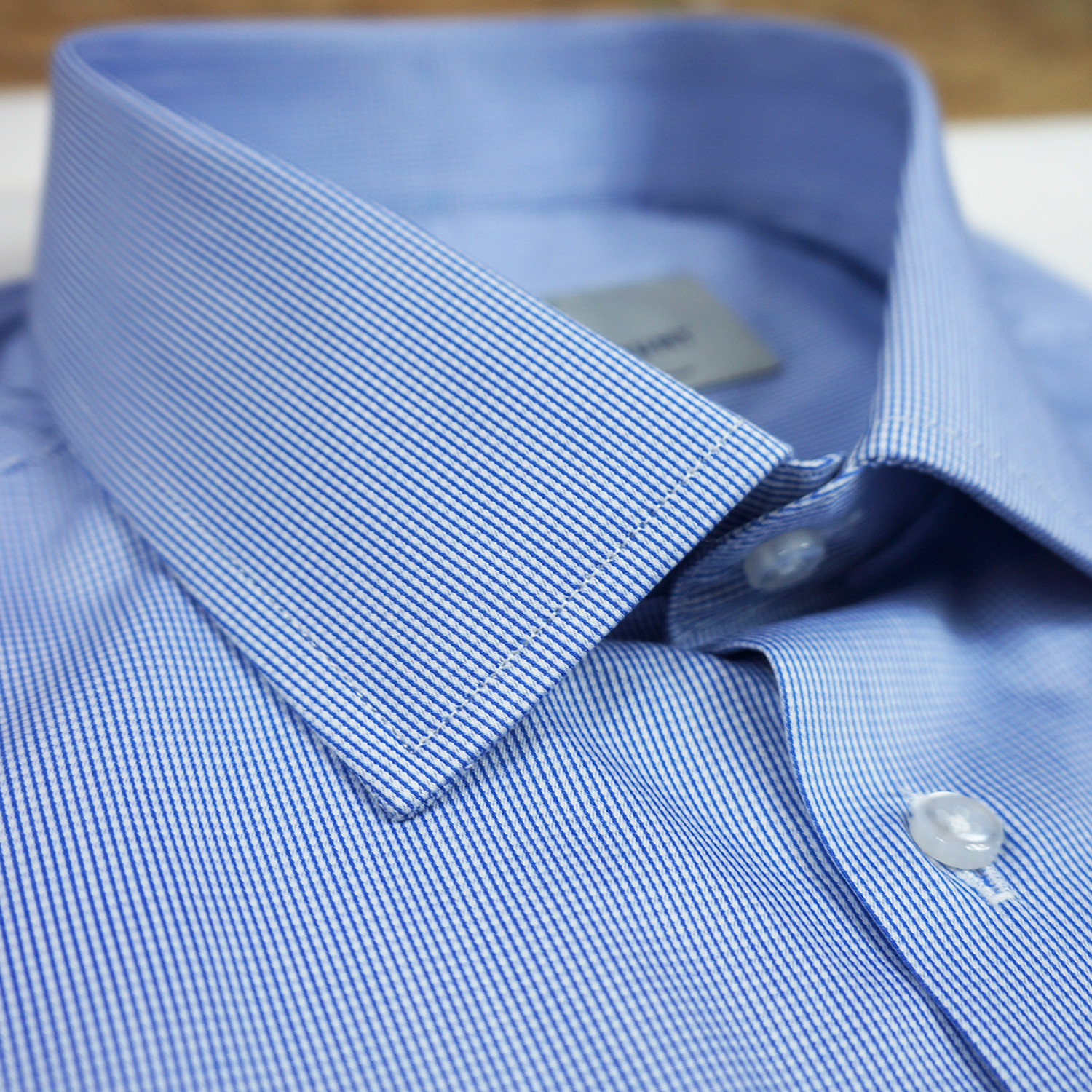 Beacon No Sweat Dress Shirt // Blue (Small Slim Fit) - Lawrence Hunt ...