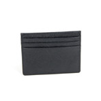Textured Cardholder Wallet // Black