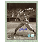 Bob Feller // Cleveland Indians // Autographed Classic Photo