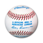 Rickey Henderson // American League Autographed Baseball