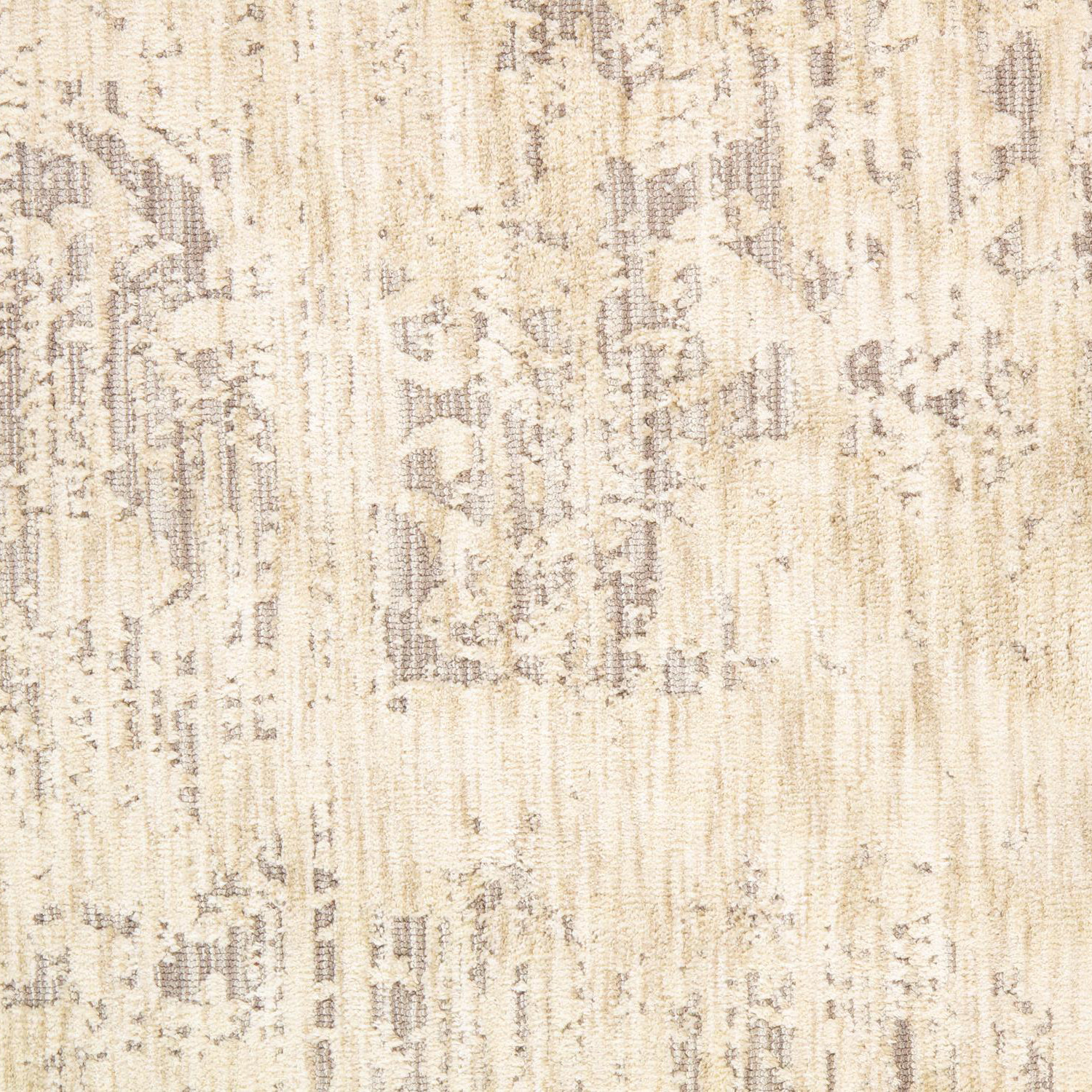 Hozn Collection // HandTufted Microfiber Area Rug // Beige V2 // 5' x