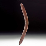 Late 19th C. Australian Aboriginal Wooden Boomerang