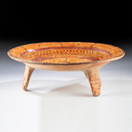 Well Preserved Mixtec Pottery Tripod Bowl w/ TL