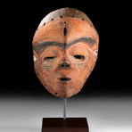 20th C. African Pende Painted Wood Mbuya Mask