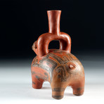 Chavin Santana-Santa Llama Spouted Vessel - Llama