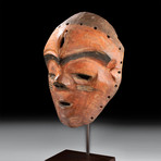 20th C. African Pende Painted Wood Mbuya Mask