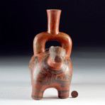 Chavin Santana-Santa Llama Spouted Vessel - Llama