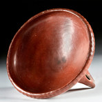 Chupicuaro Redware Tripod Rattle Dish