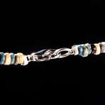 Egyptian Faience Bead Necklace w/ Six Strands