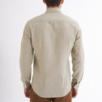 Ric Linen Button-Up Shirt // Khaki (S)