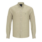 Ric Linen Button-Up Shirt // Khaki (S)