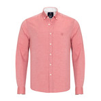 Ric Linen Button-Up Shirt // Pink (S)