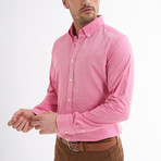 Emilio Button-Up Shirt // Light Red (L)