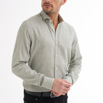 Paulo Linen Button-Up Shirt // Green (2XL)