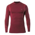 VivaSport // 5.0 Thermal Long Sleeve T-Shirt // Granata (L/XL)