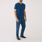 Pajamas // Set of 3 // Navy (2XL)