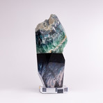 Oceanuz // Mexican Fluorite + Boiled Glass Fusion Sculpture