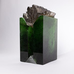 Totem // Moroccan Barite Crystals + Boiled Glass Fusion Sculpture