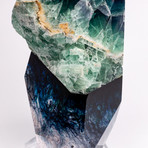 Oceanuz // Mexican Fluorite + Boiled Glass Fusion Sculpture
