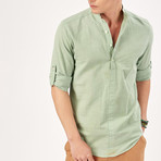 Half-Paste Shirt // Light Green (S)