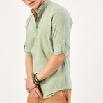 Half-Paste Shirt // Light Green (S)