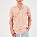 Collar Shortcut Shirt // Powder (XL)
