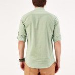 Half-Paste Shirt // Light Green (S)