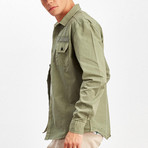 Pocket Covered Part // Olive Green (XL)