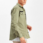 Pocket Covered Part // Olive Green (XL)